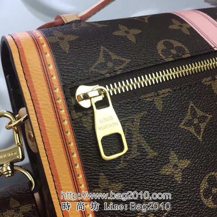 路易威登LV頂級原單 M43628 Pochette Metis手袋LV掛鎖絲印圖案 YDH1614